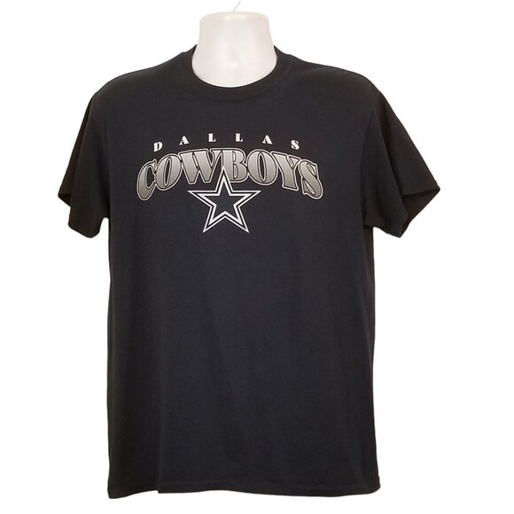 Dallas Cowboys Authentic Short Sleeve Crew T Shirt Men Size Medium Navy Blue - Picture 3 of 7